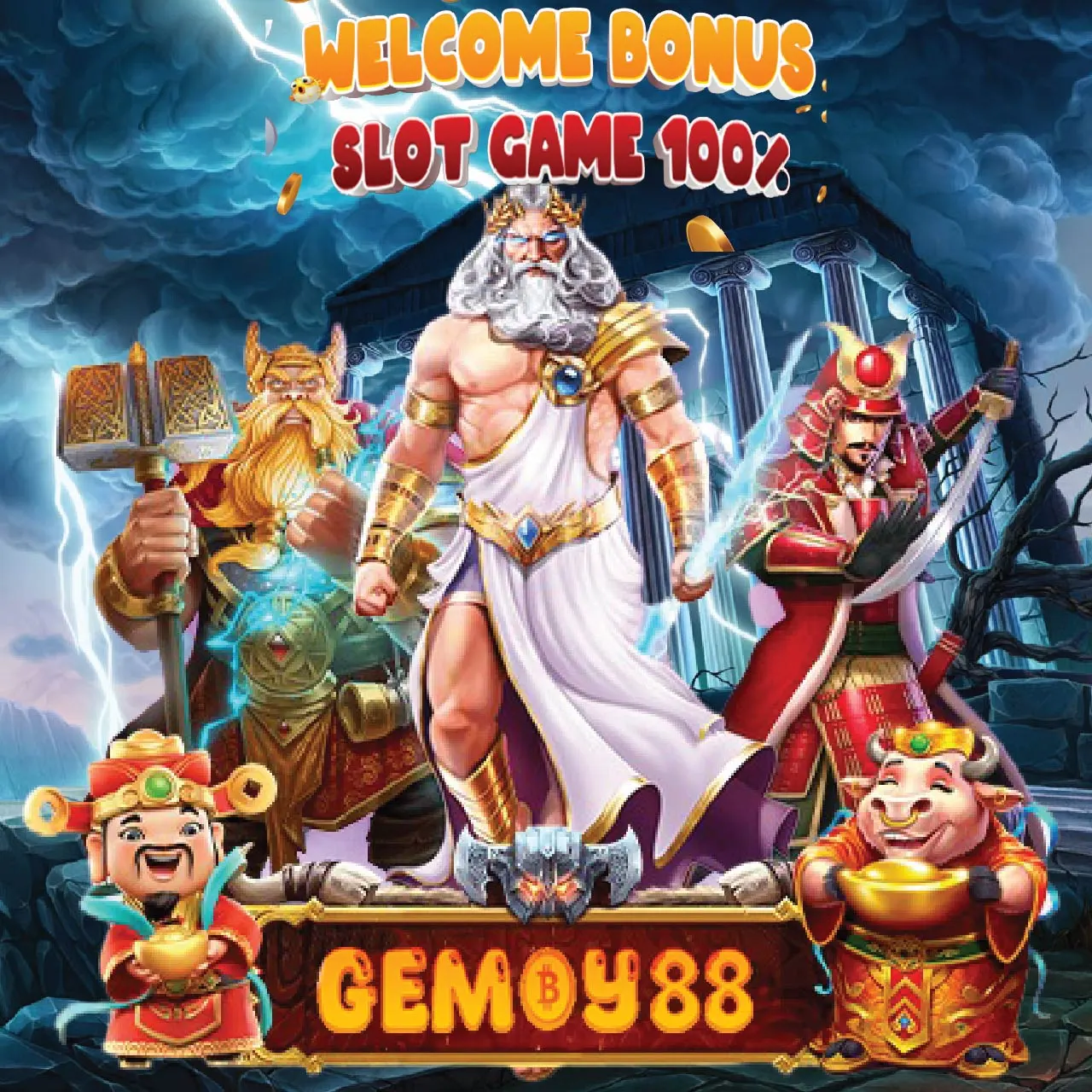 GEMOY88 Situs Slot Bonus Untuk New Member 100% dengan TO Kecil Tepercaya